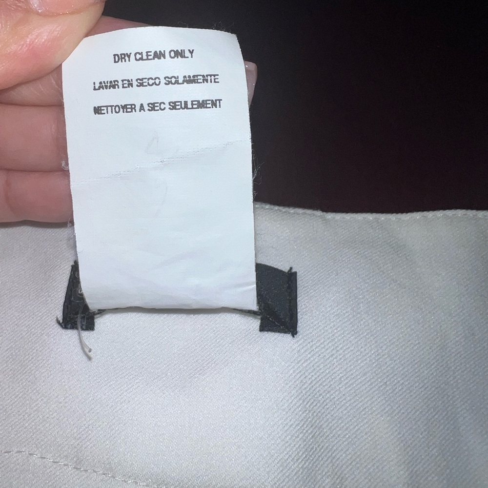 Bebe Ivory Wide-Leg Sequin Side Stripe Pants (vintage) - Picture 6 of 14